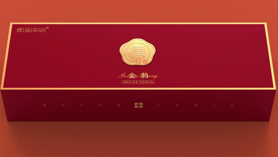 儒蘊茶居紅金韻包裝
